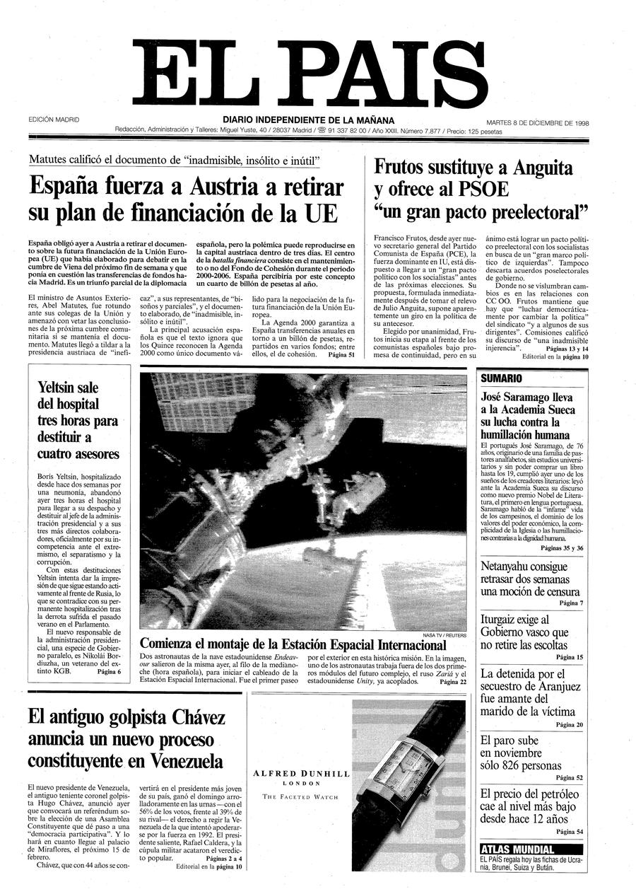 8 de Diciembre de 1998