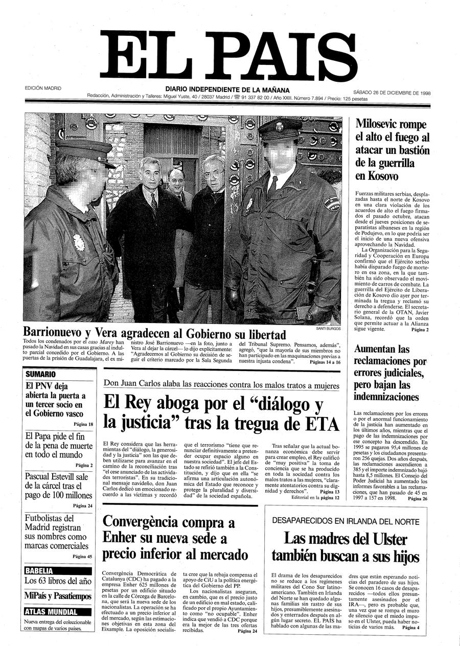 26 de Diciembre de 1998