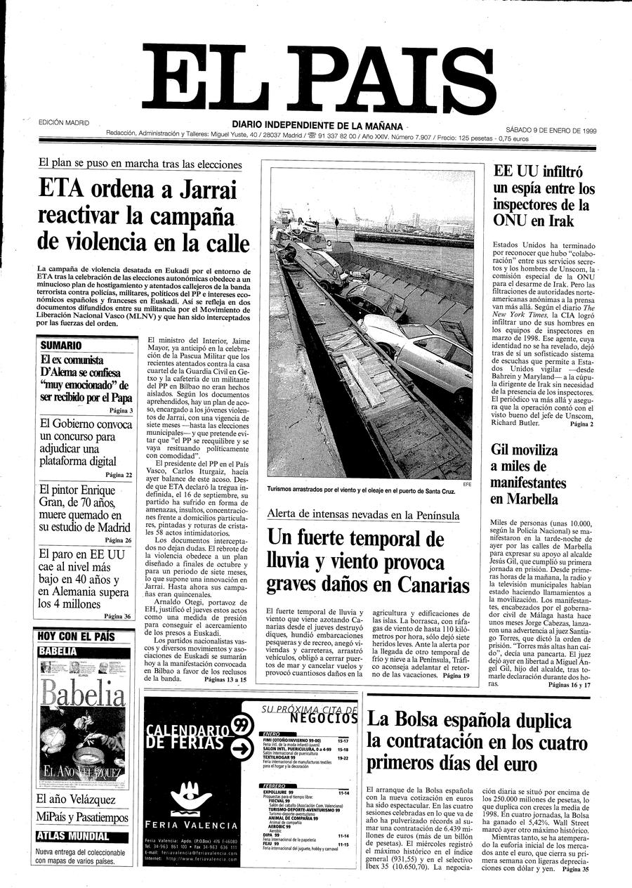 9 enero 1999
