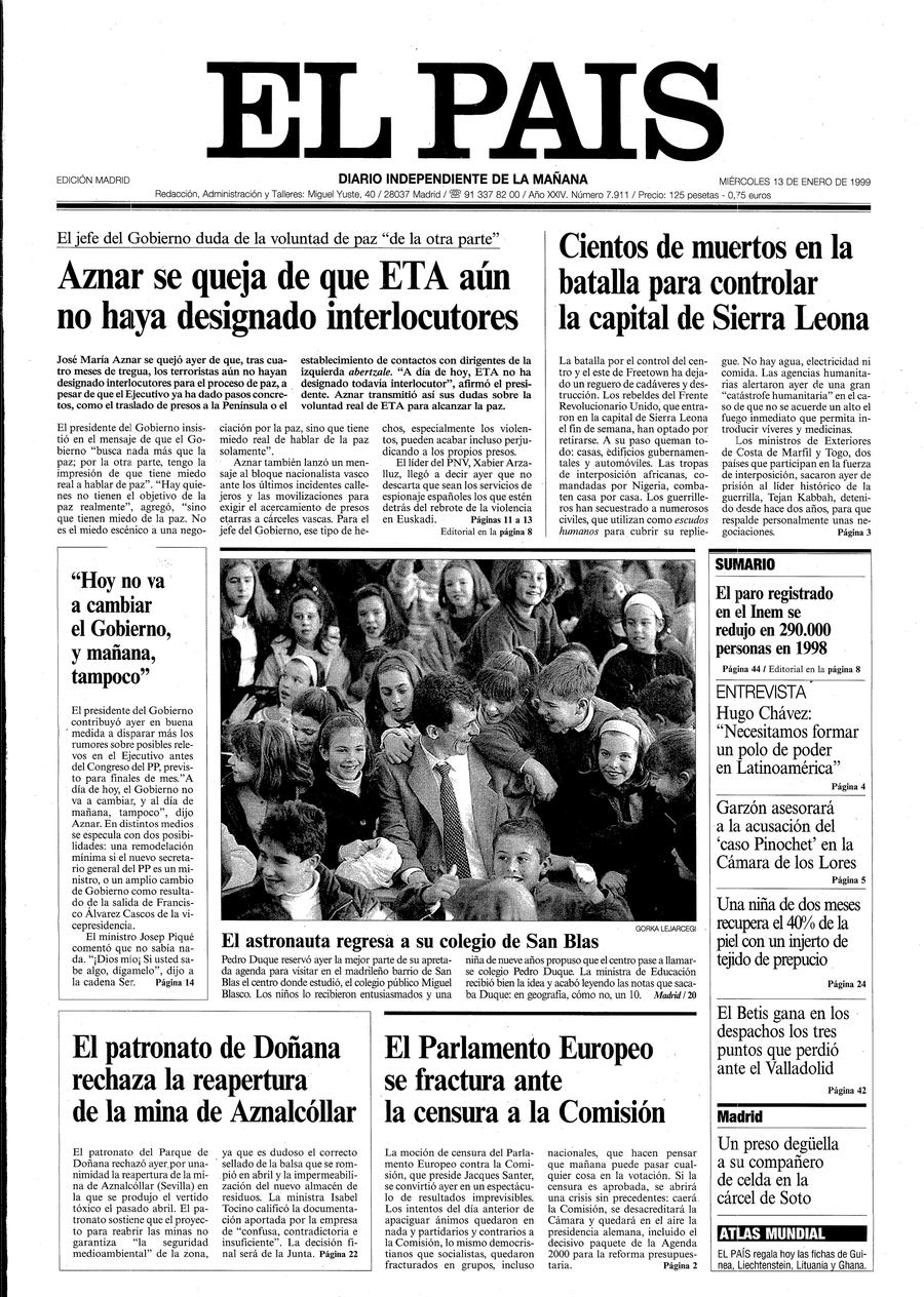 13 enero 1999