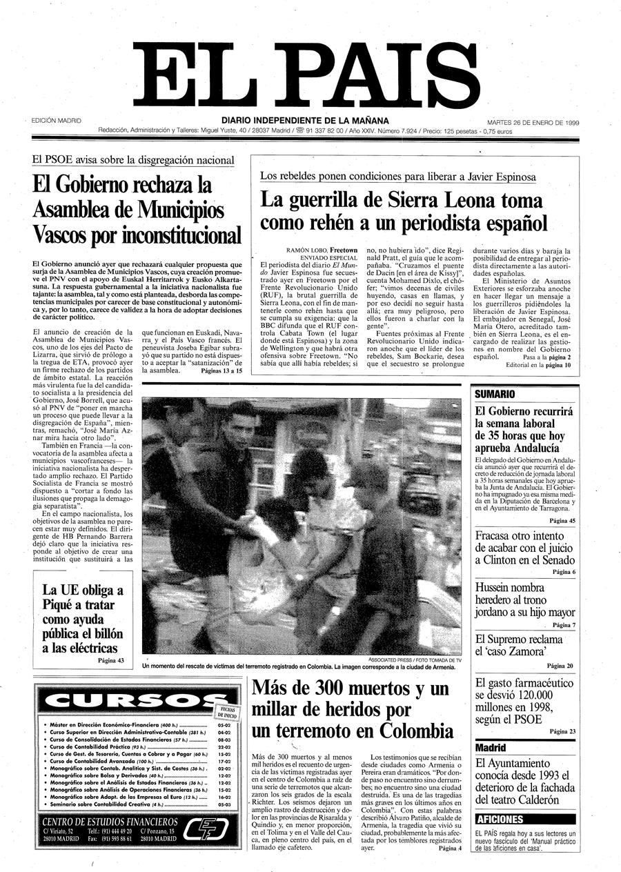 26 enero 1999