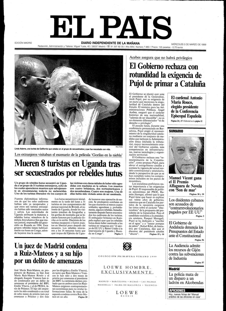 3 de Marzo de 1999