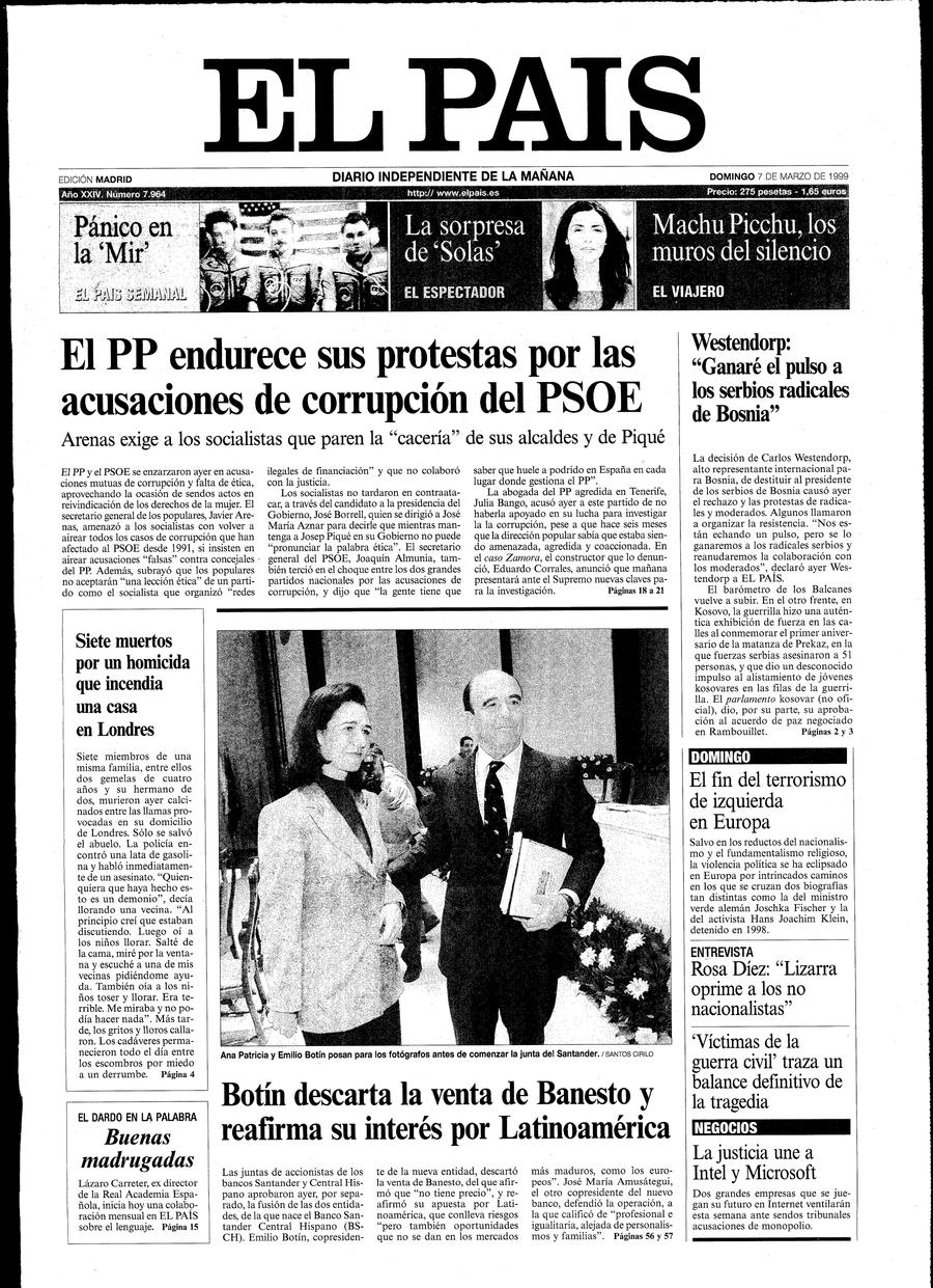 7 de Marzo de 1999