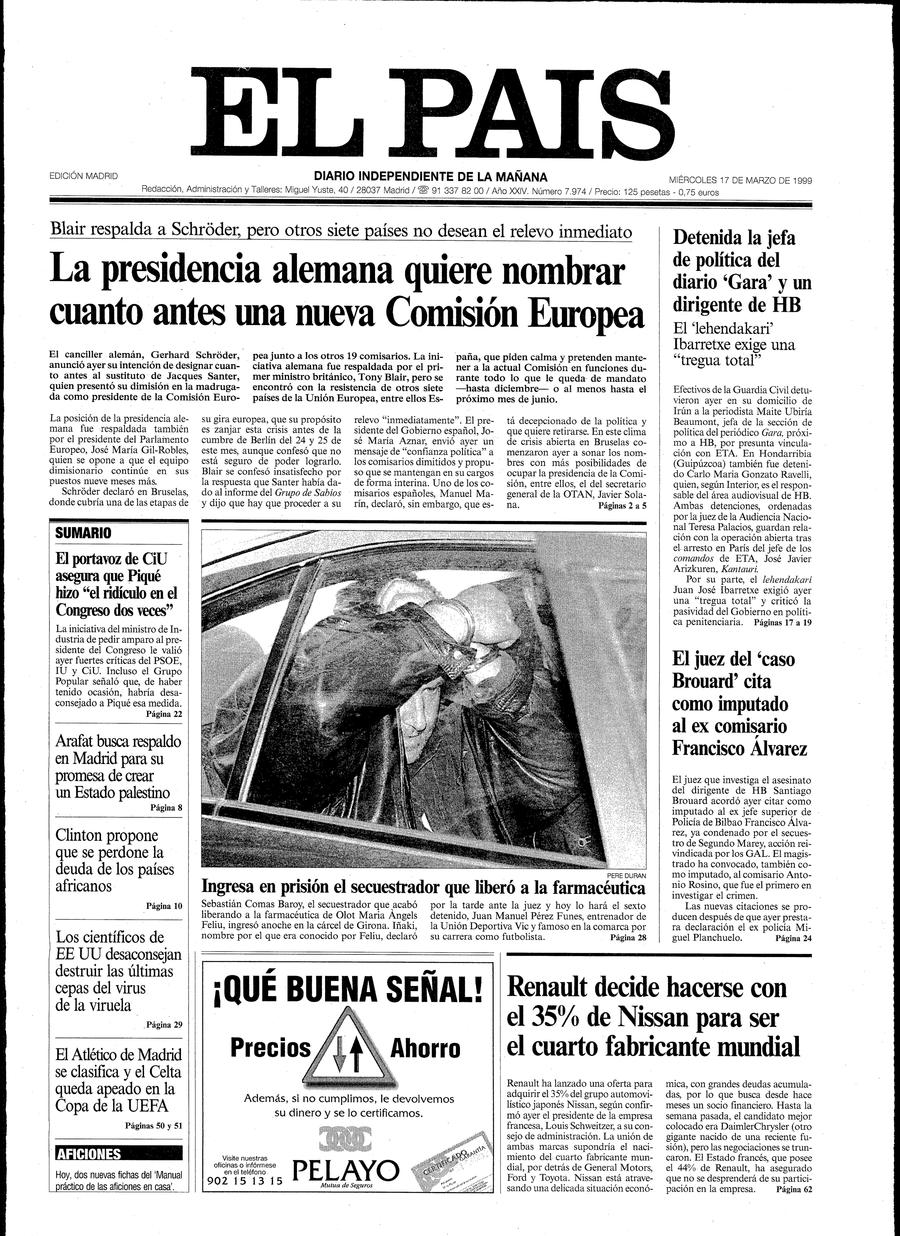 17 de Marzo de 1999