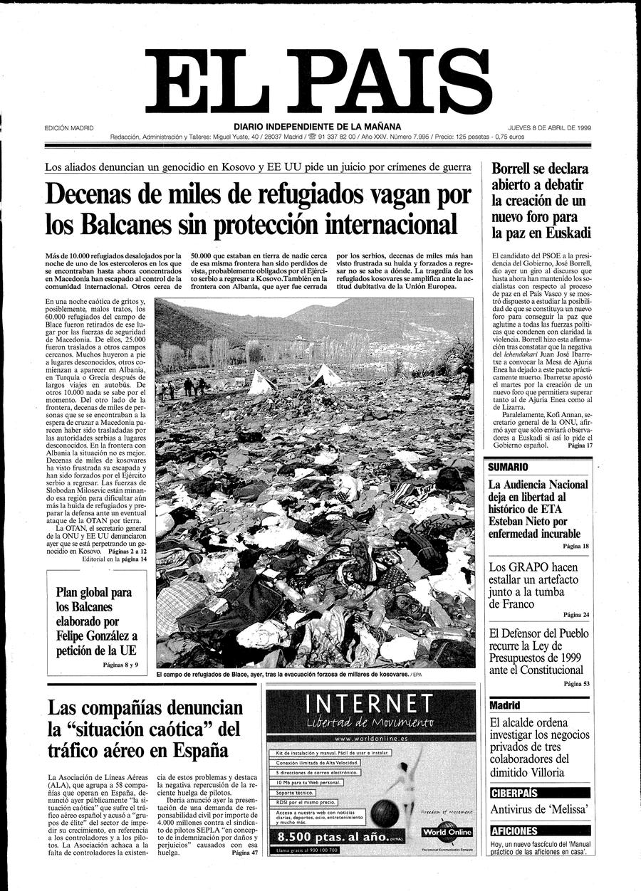 8 de Abril de 1999