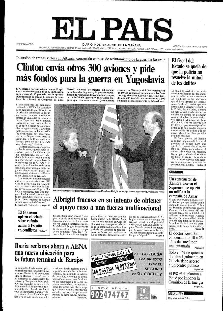 14 de Abril de 1999