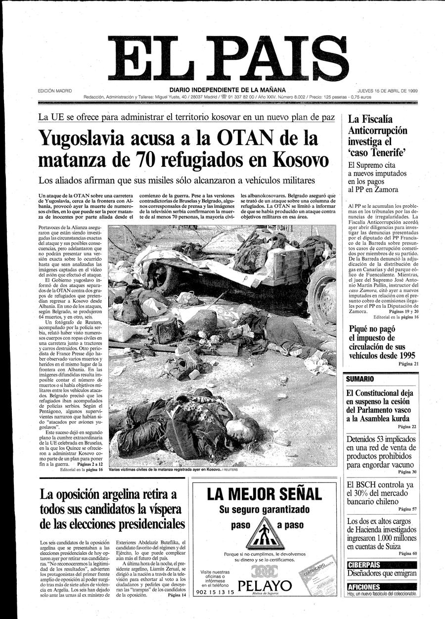15 de Abril de 1999