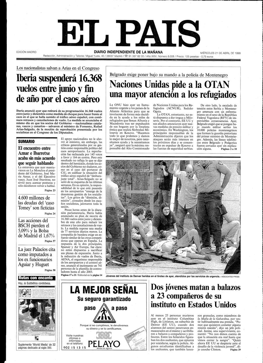 21 de Abril de 1999