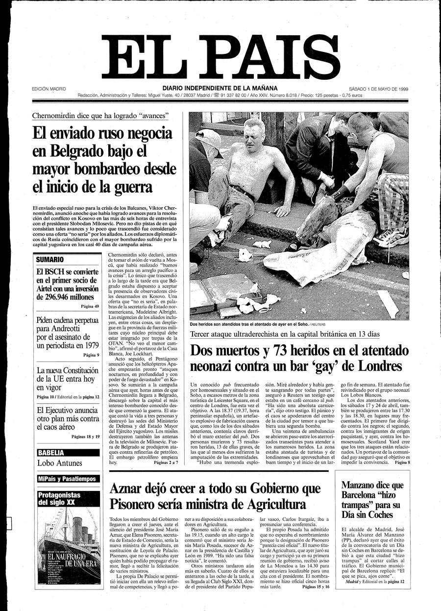 1 de Mayo de 1999