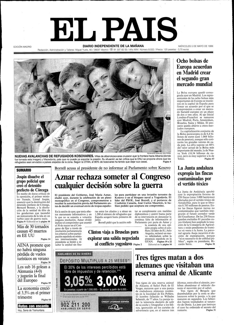 5 de Mayo de 1999