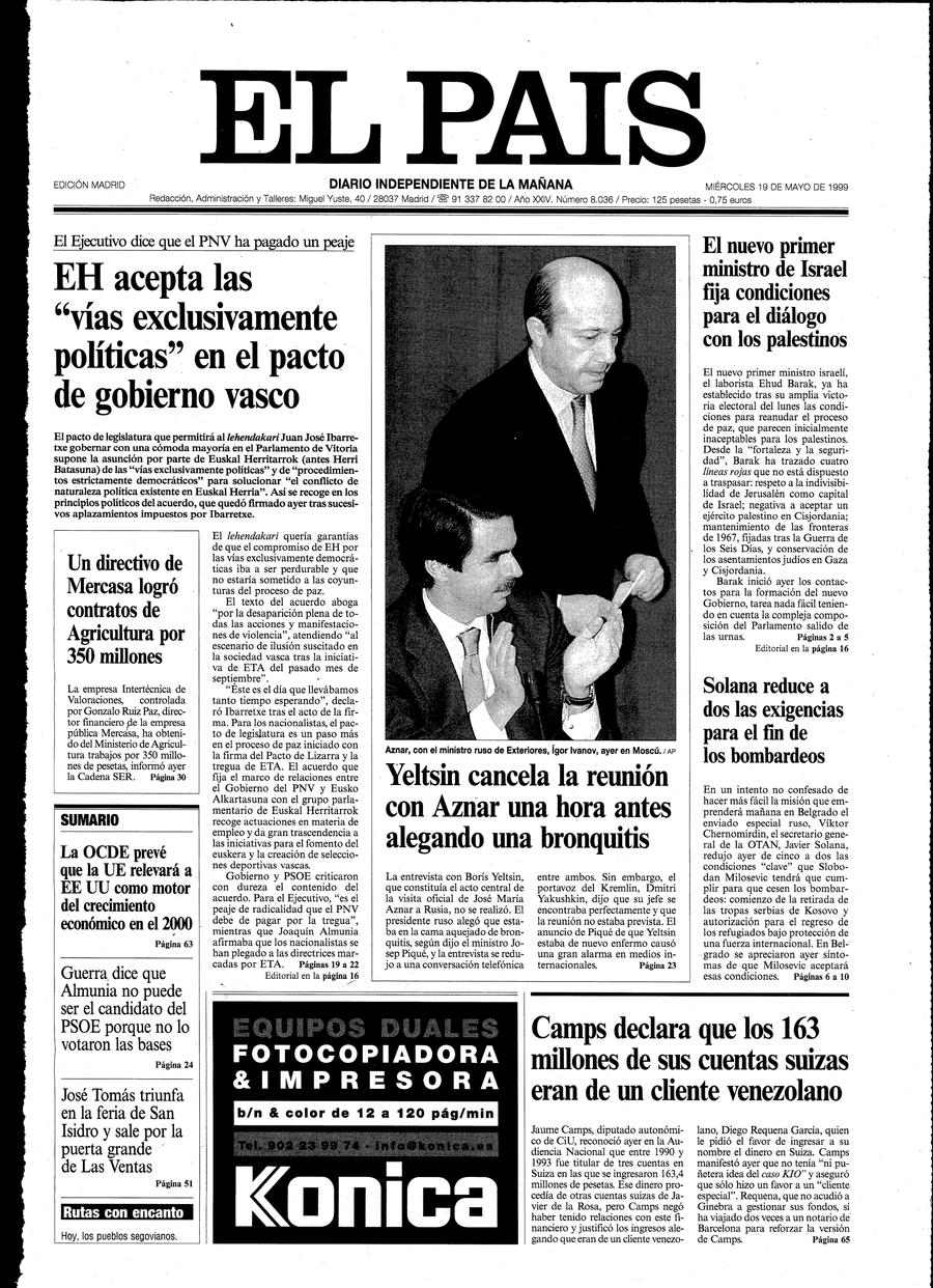19 de Mayo de 1999