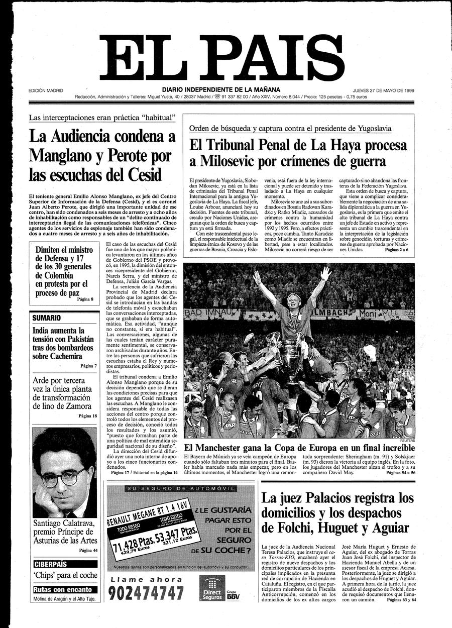 27 de Mayo de 1999