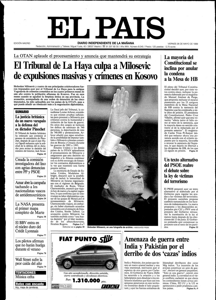 28 de Mayo de 1999
