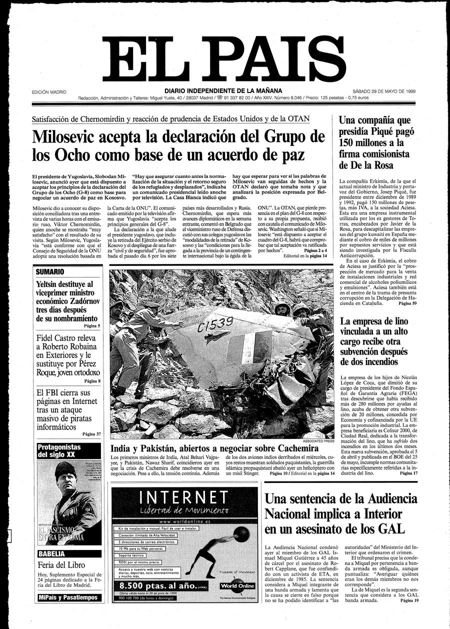 29 de Mayo de 1999
