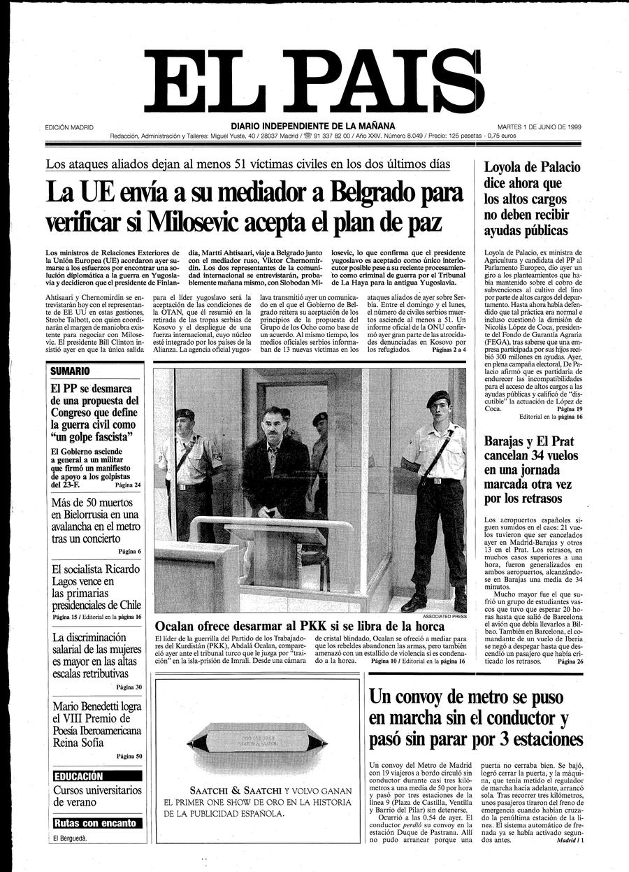 1 de Junio de 1999