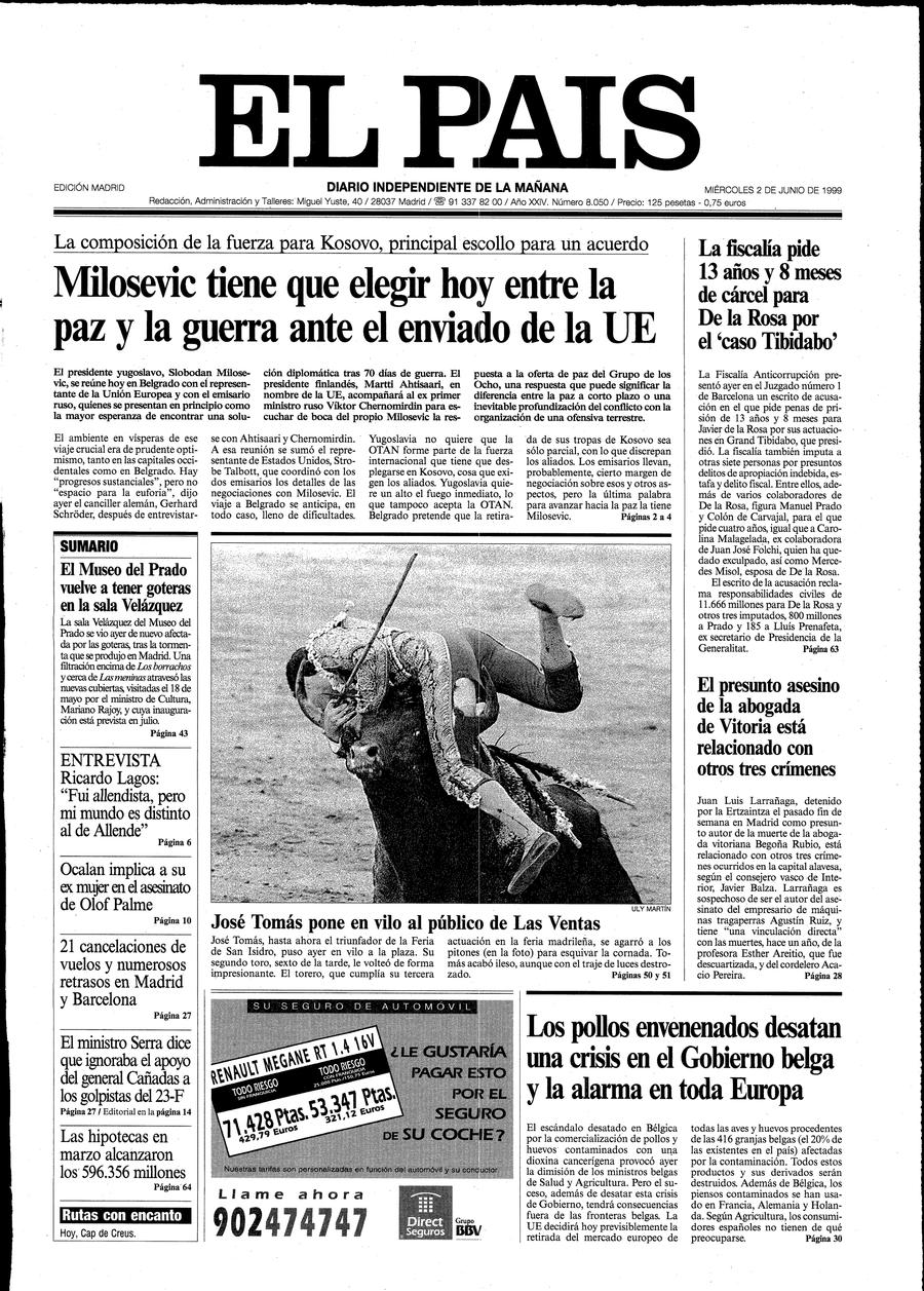 2 de Junio de 1999