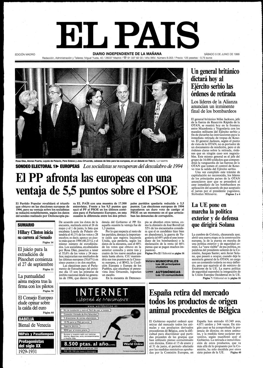 5 de Junio de 1999