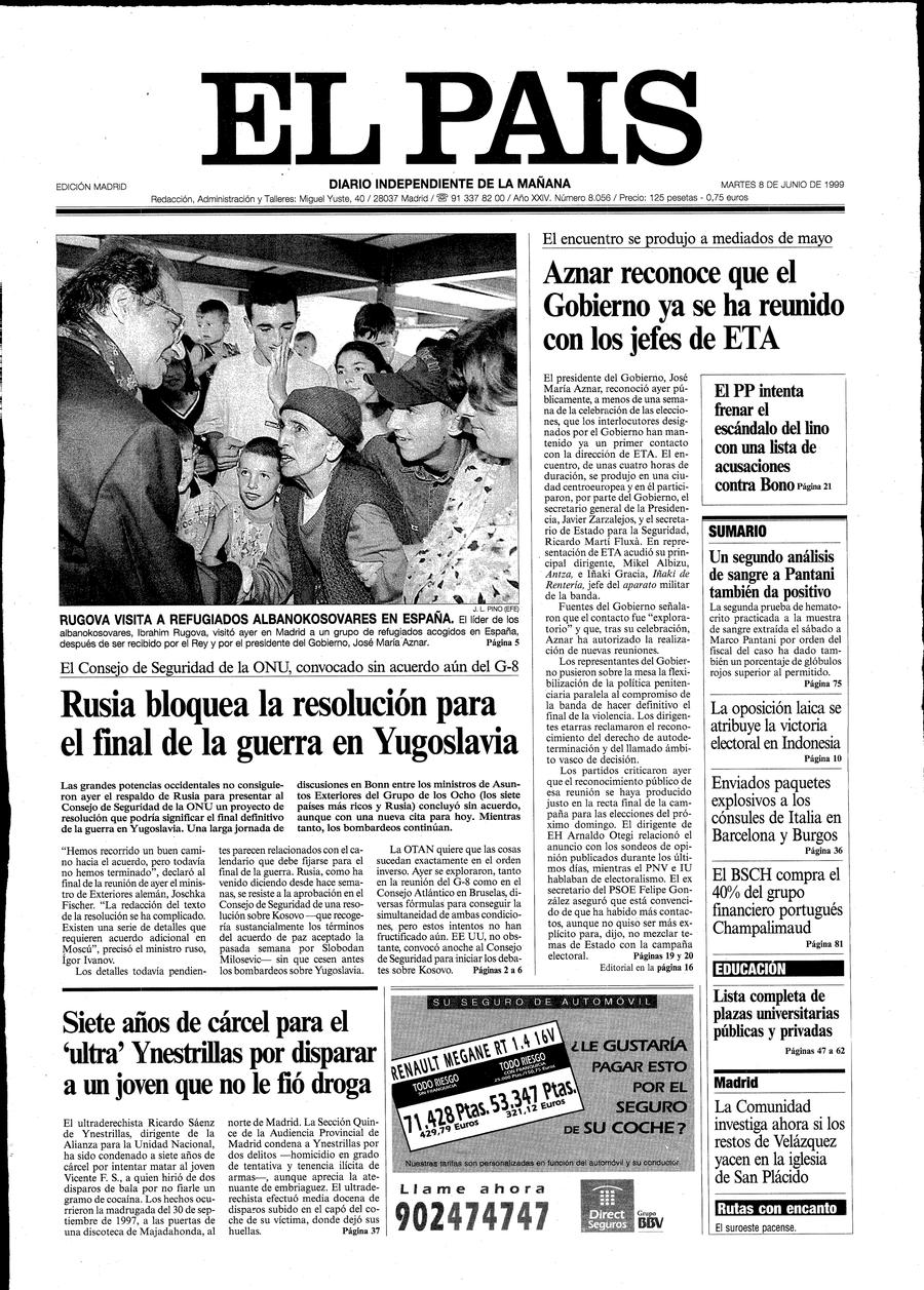 8 de Junio de 1999