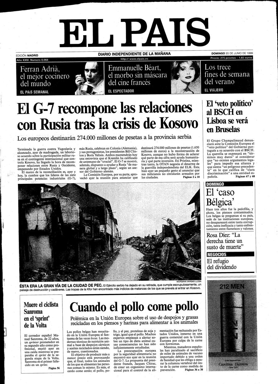 20 de Junio de 1999