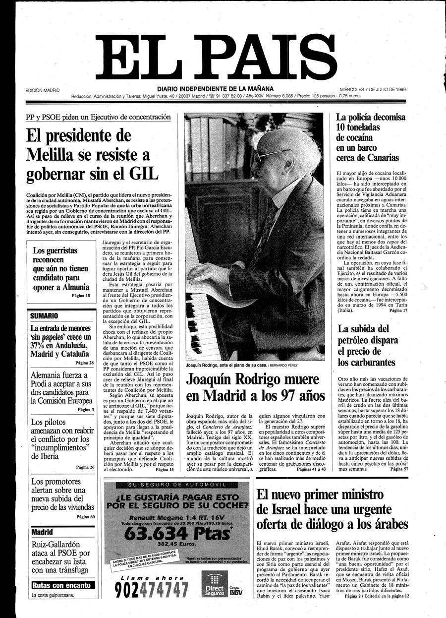 7 de Julio de 1999