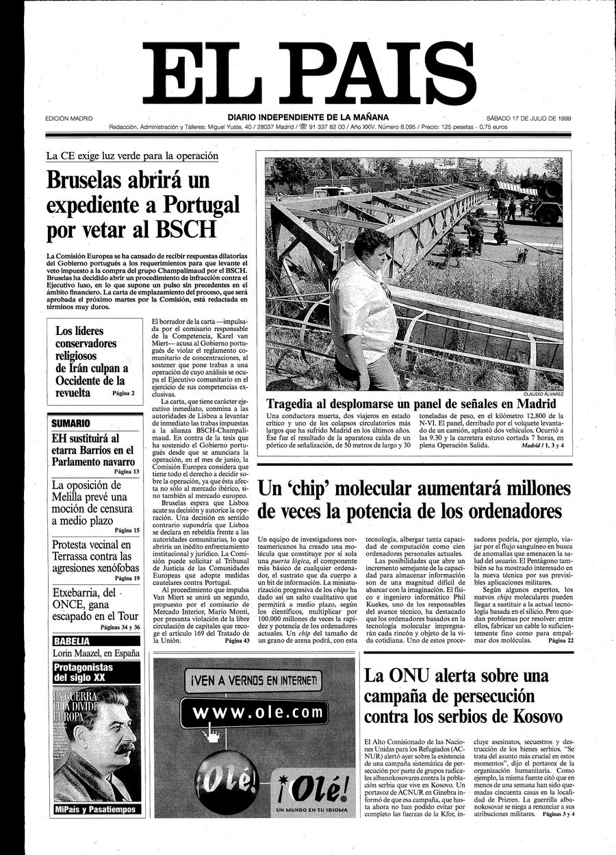 17 de Julio de 1999