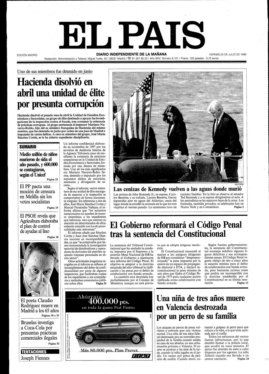 23 de Julio de 1999