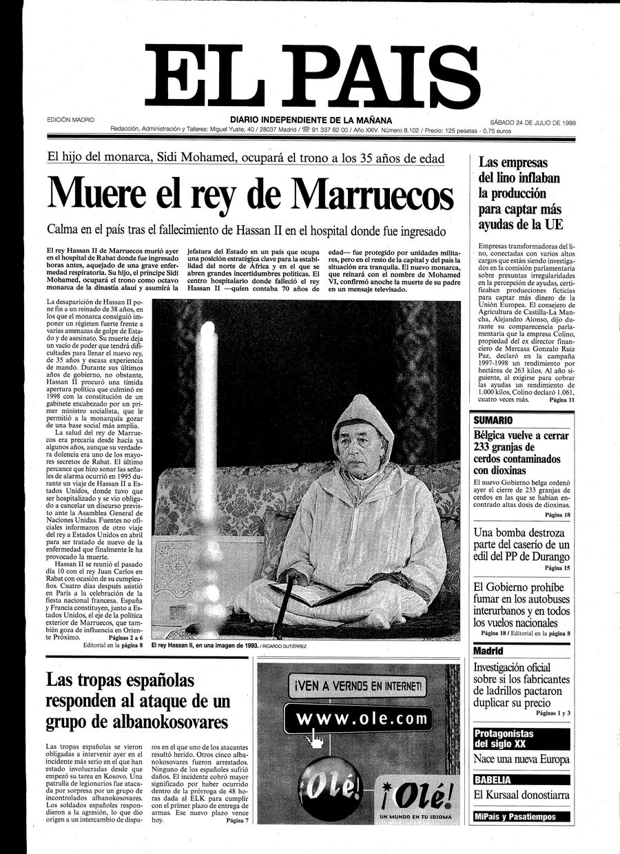24 de Julio de 1999