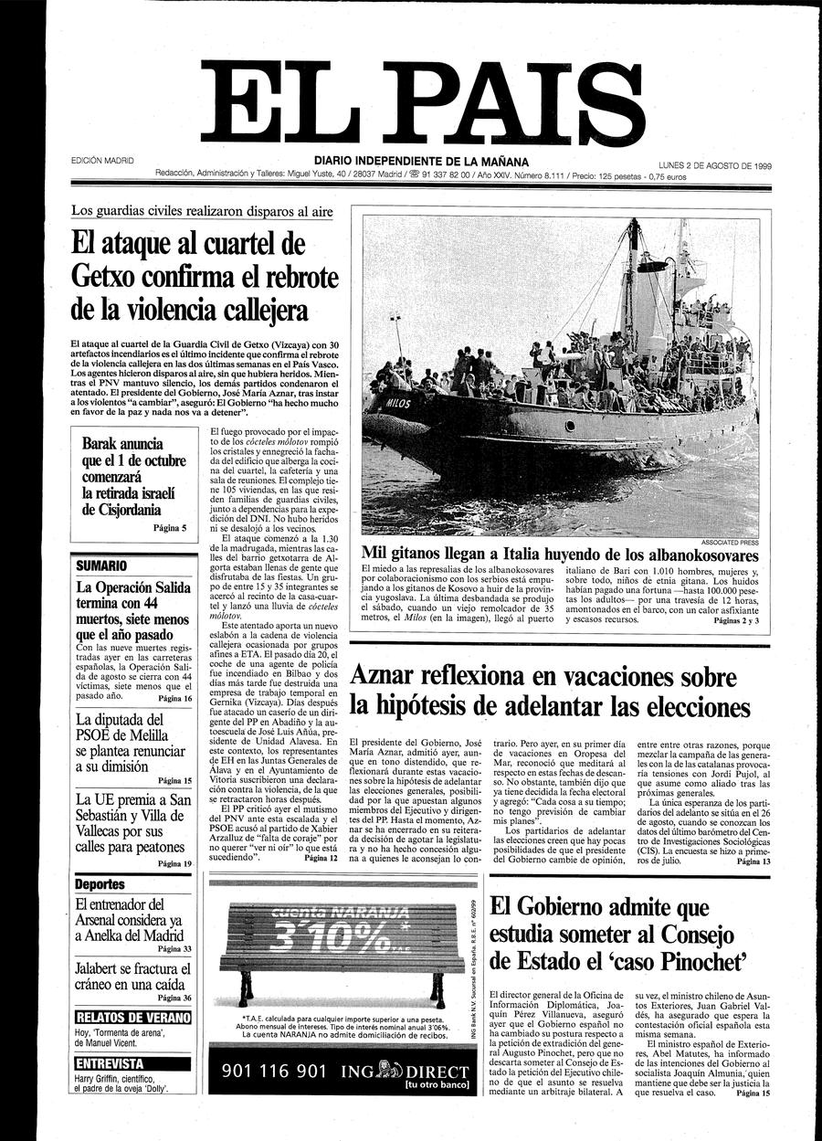 2 de Agosto de 1999