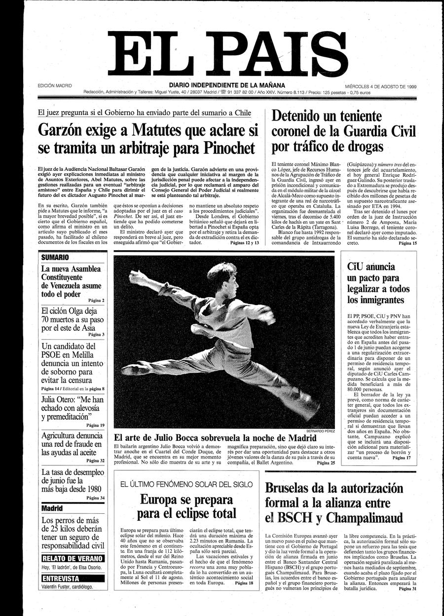 4 de Agosto de 1999