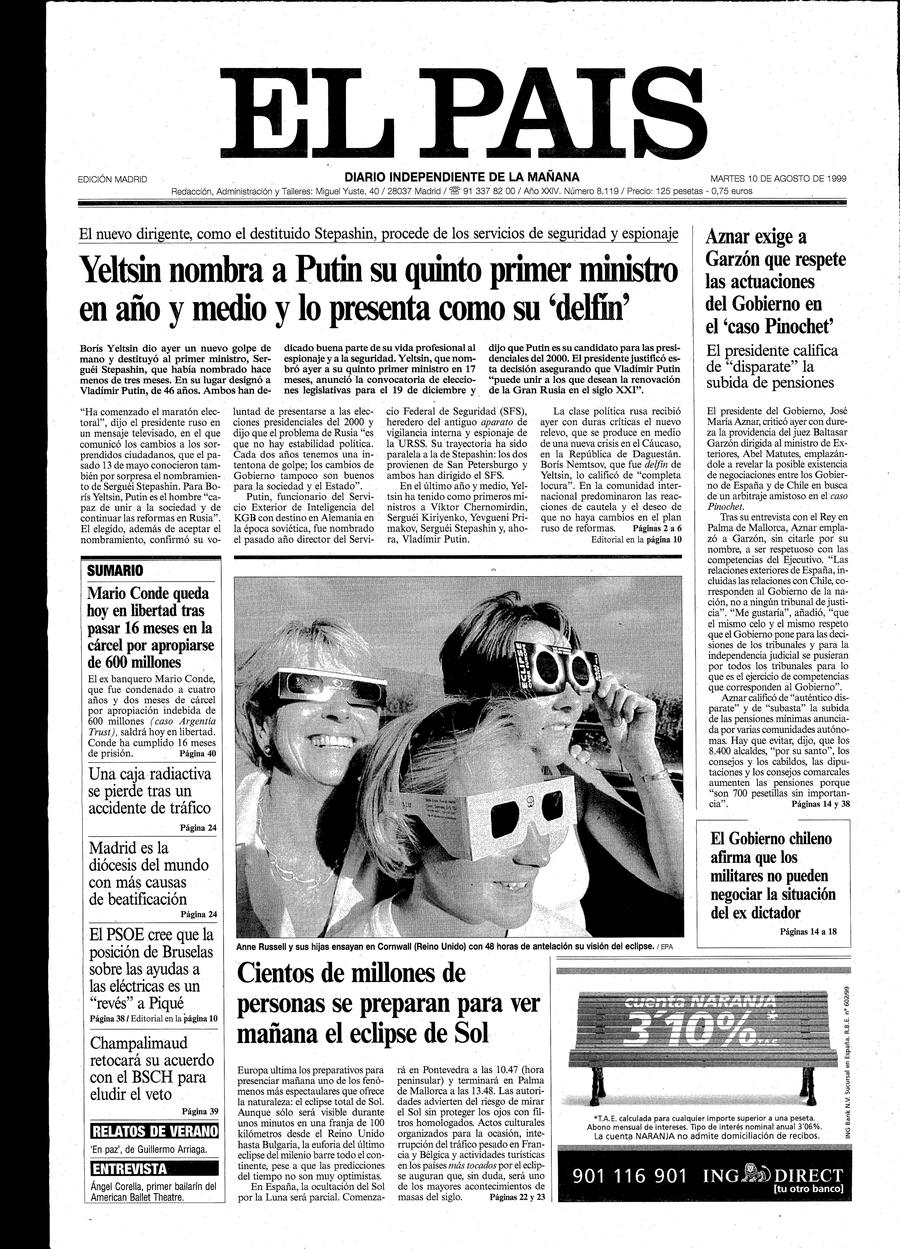 10 de Agosto de 1999