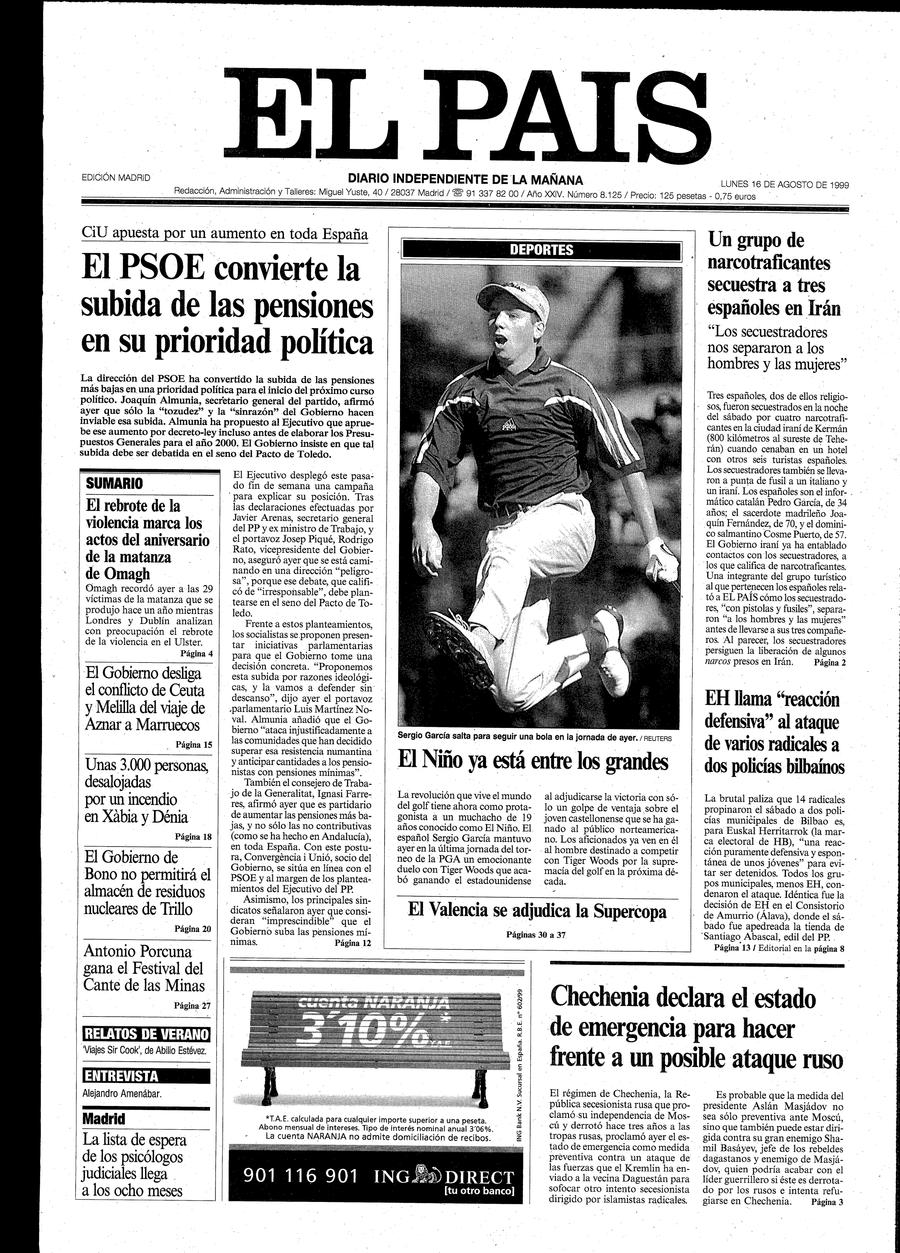 16 de Agosto de 1999