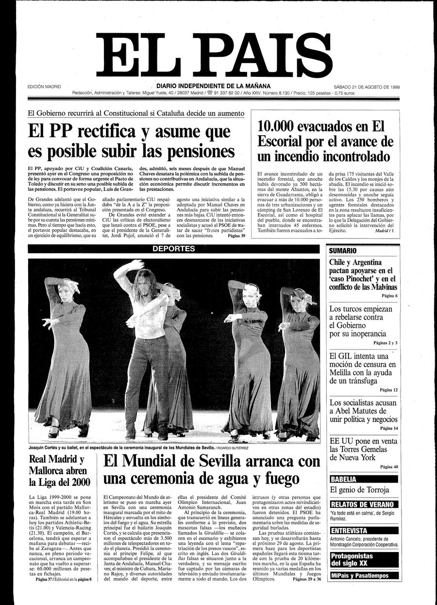 21 de Agosto de 1999