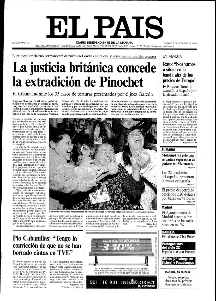 9 de Octubre de 1999