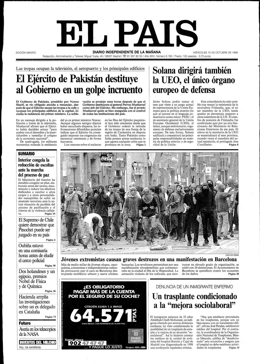 13 de Octubre de 1999
