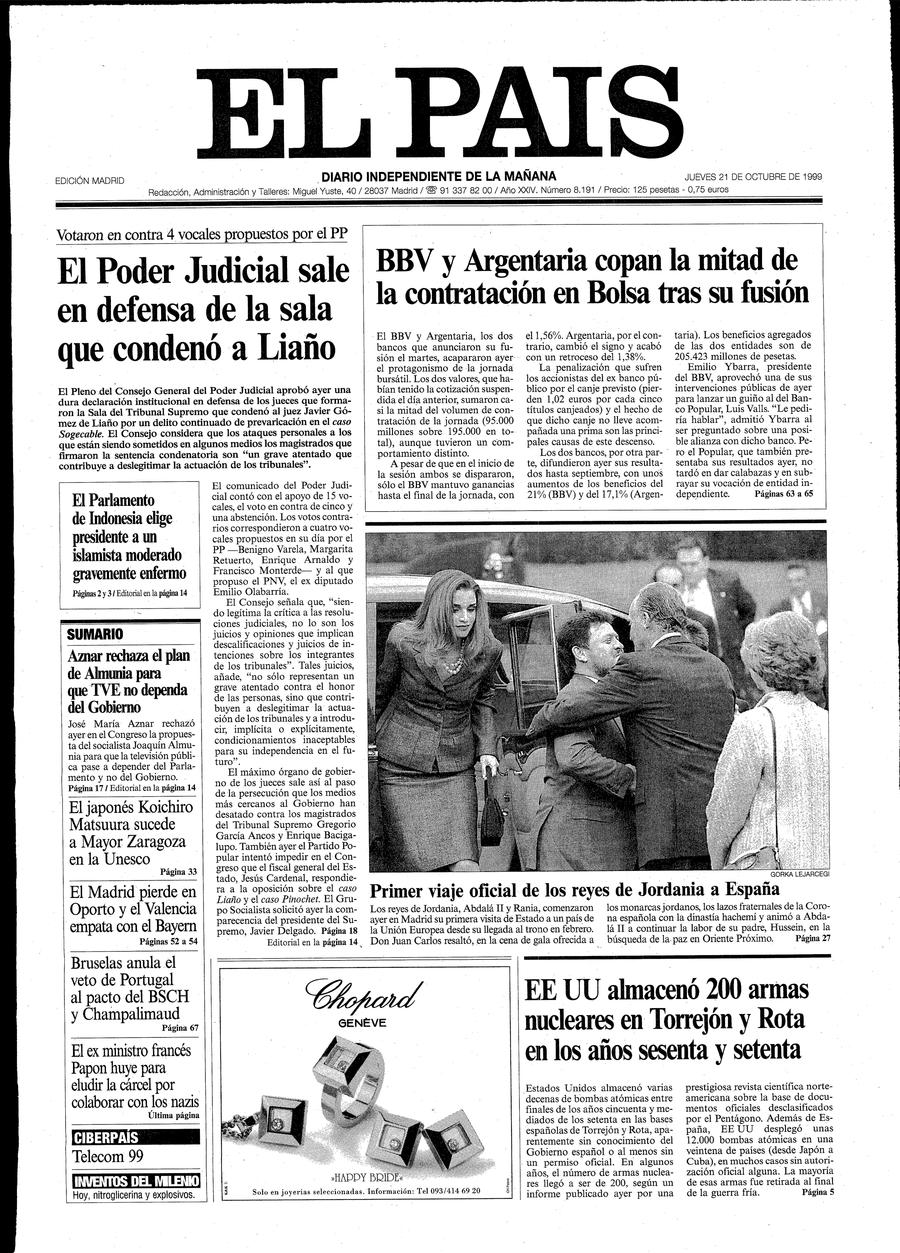 21 de Octubre de 1999