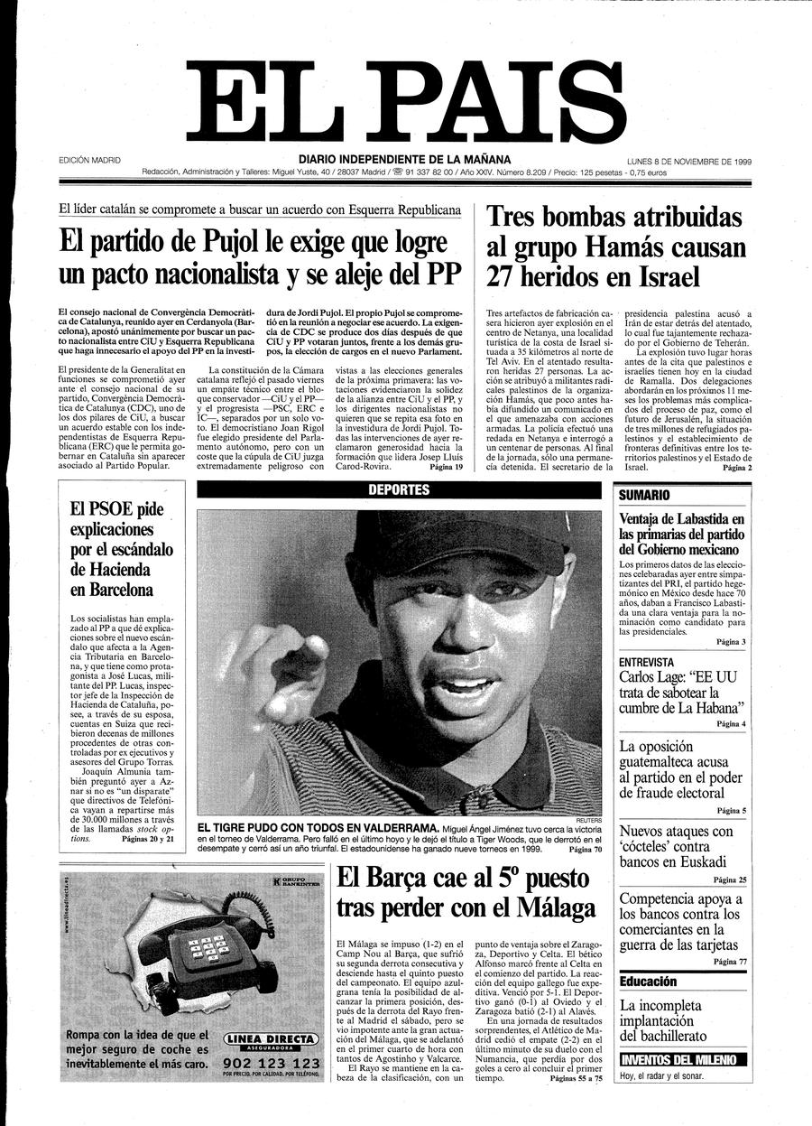 8 de Noviembre de 1999