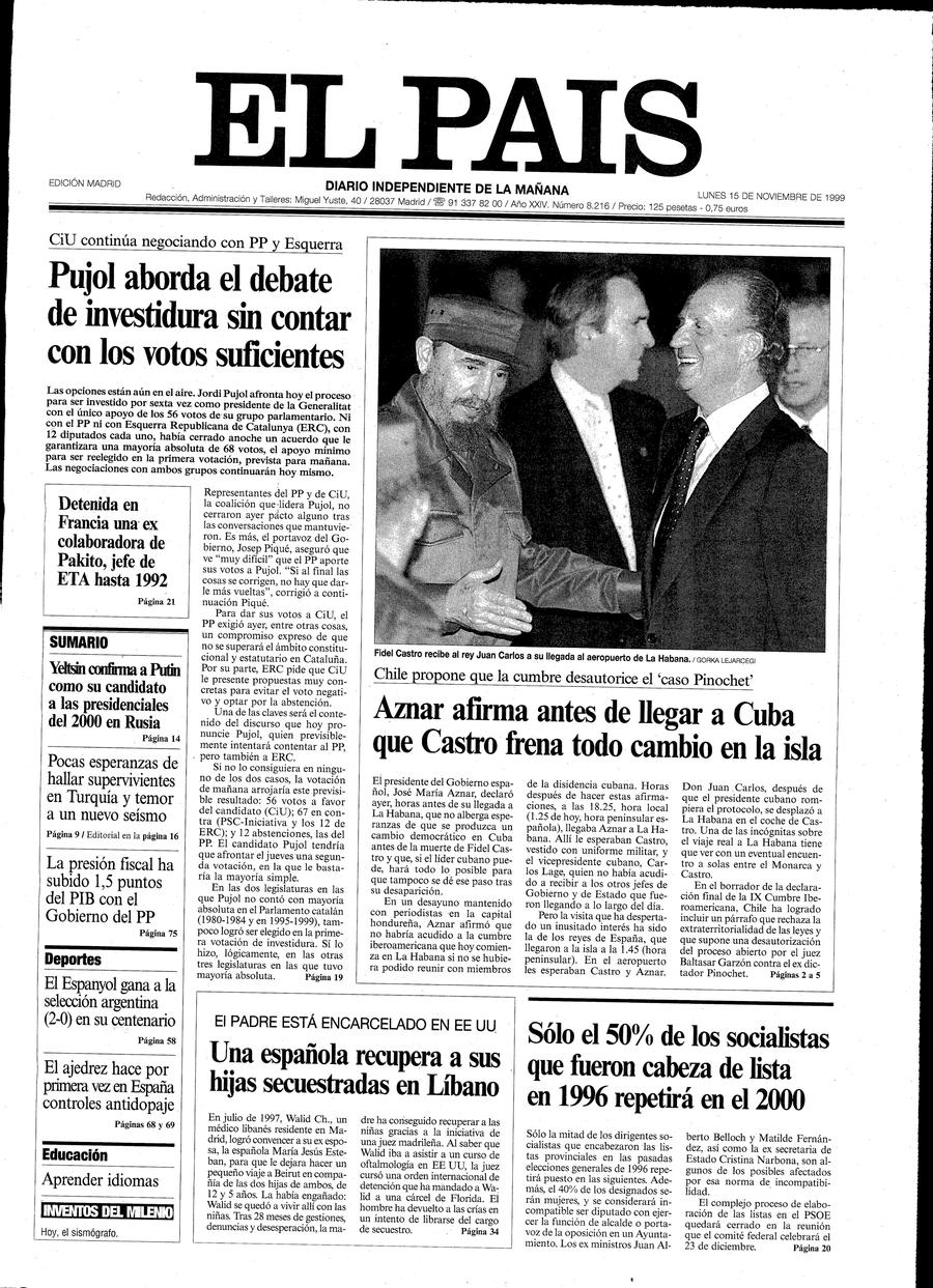 15 de Noviembre de 1999