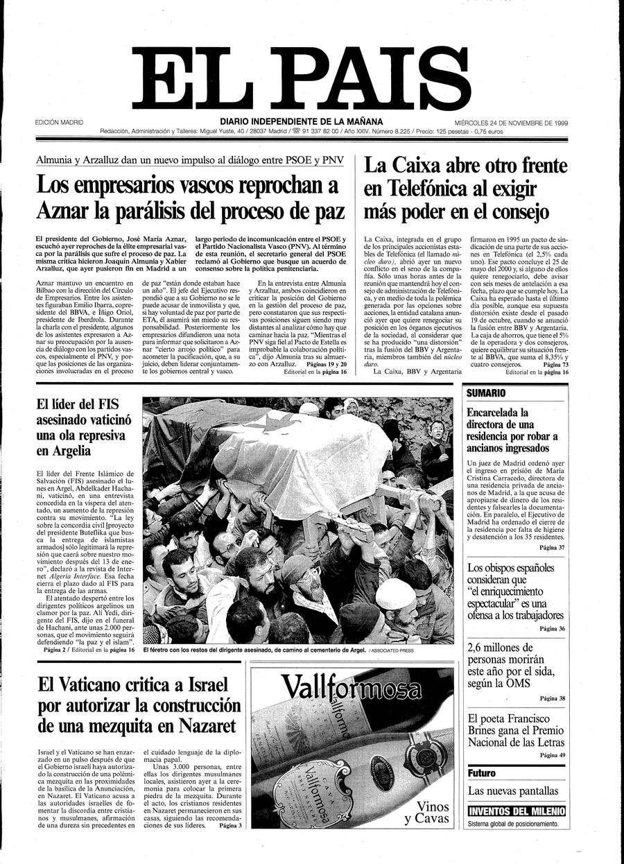 24 de Noviembre de 1999