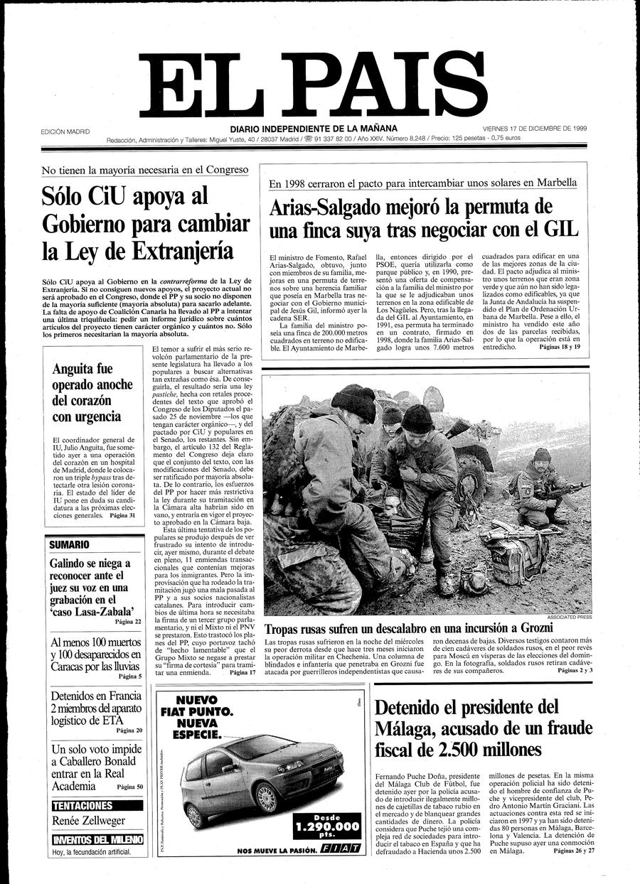17 de Diciembre de 1999