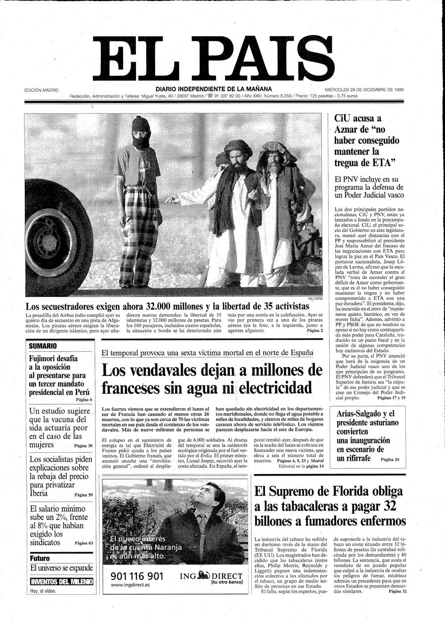 29 de Diciembre de 1999