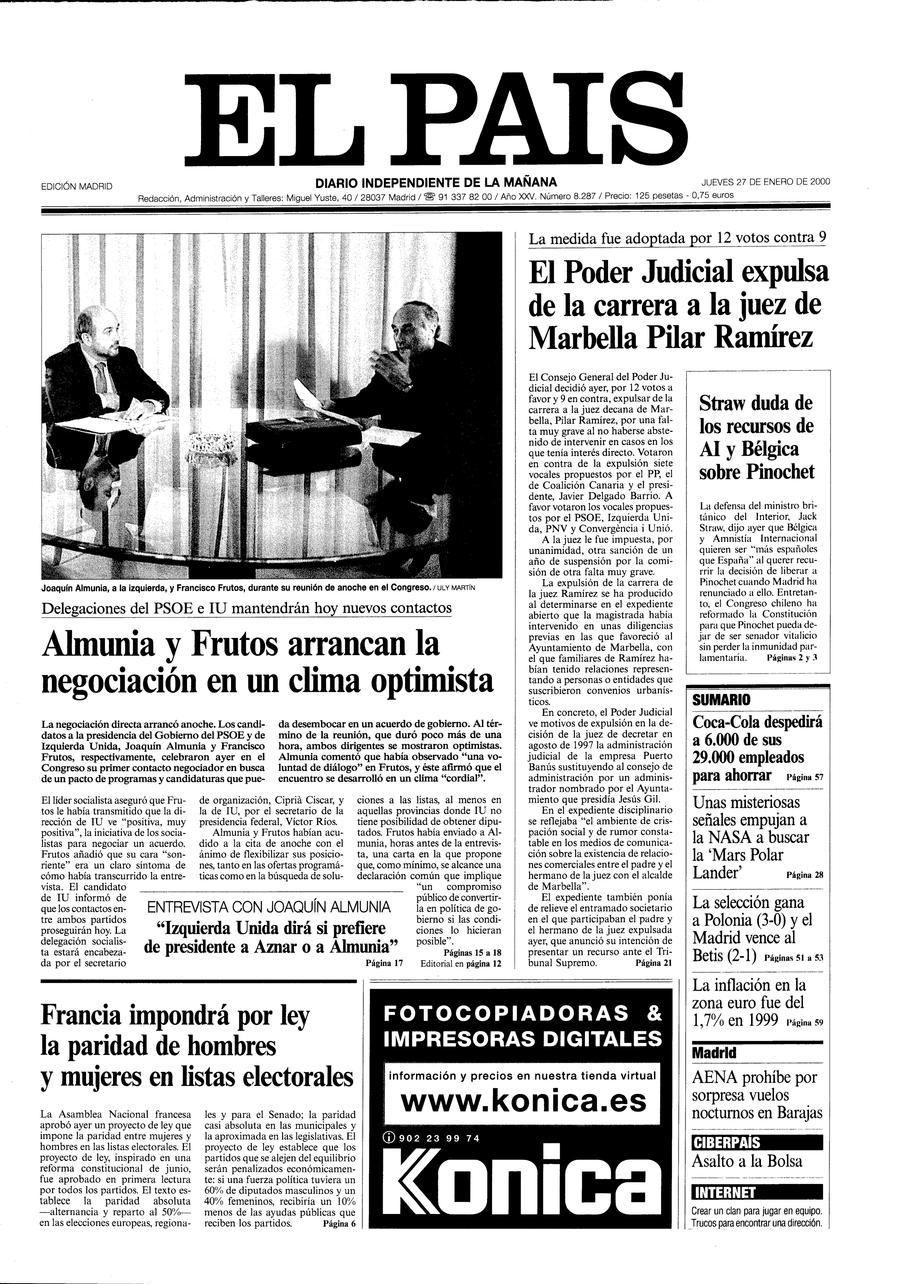 27 enero 2000