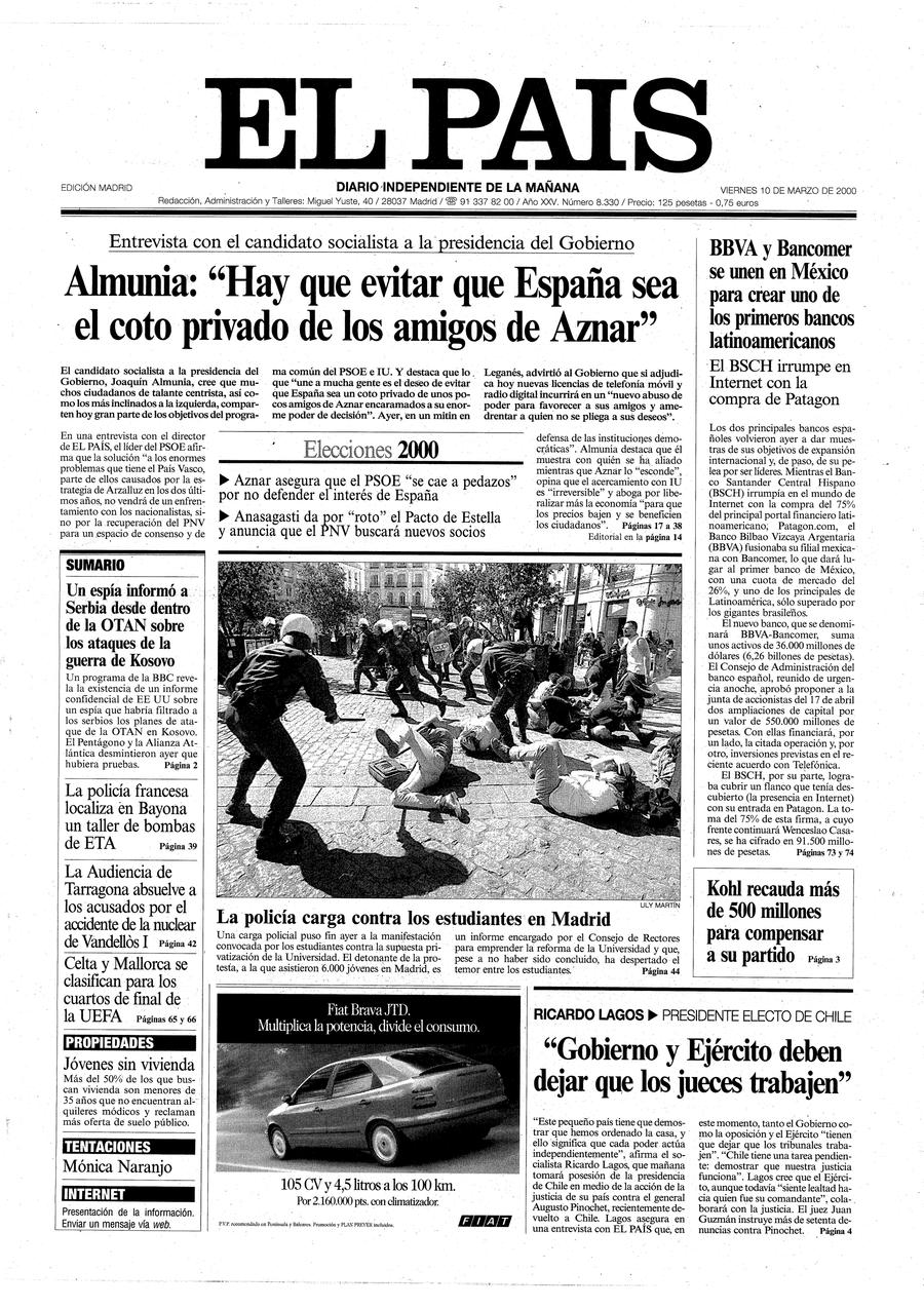 10 de Marzo de 2000