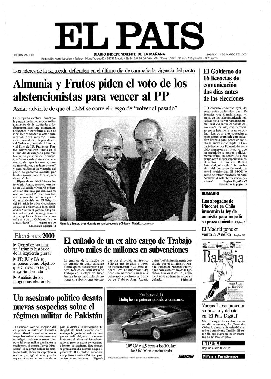11 de Marzo de 2000