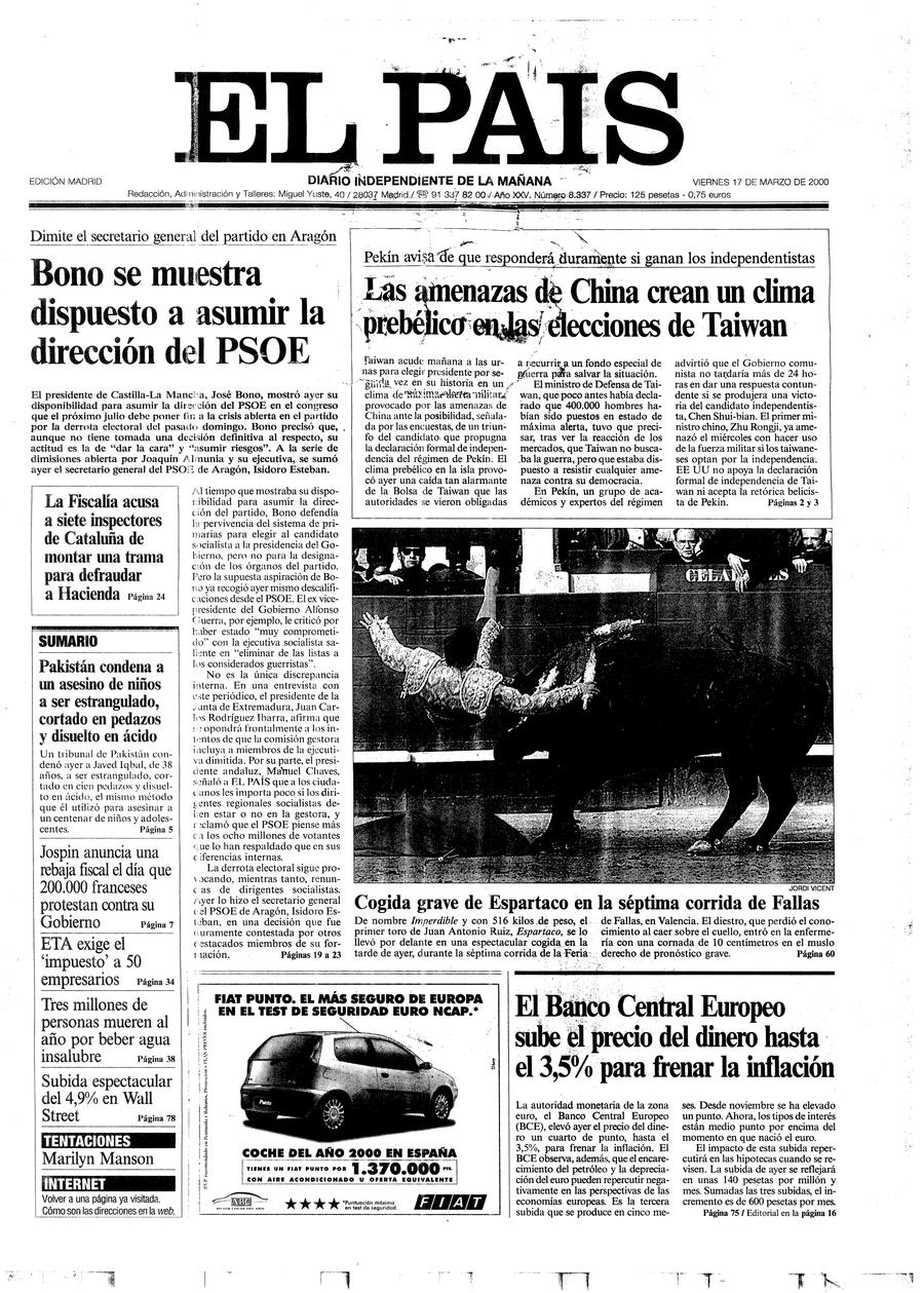 17 de Marzo de 2000