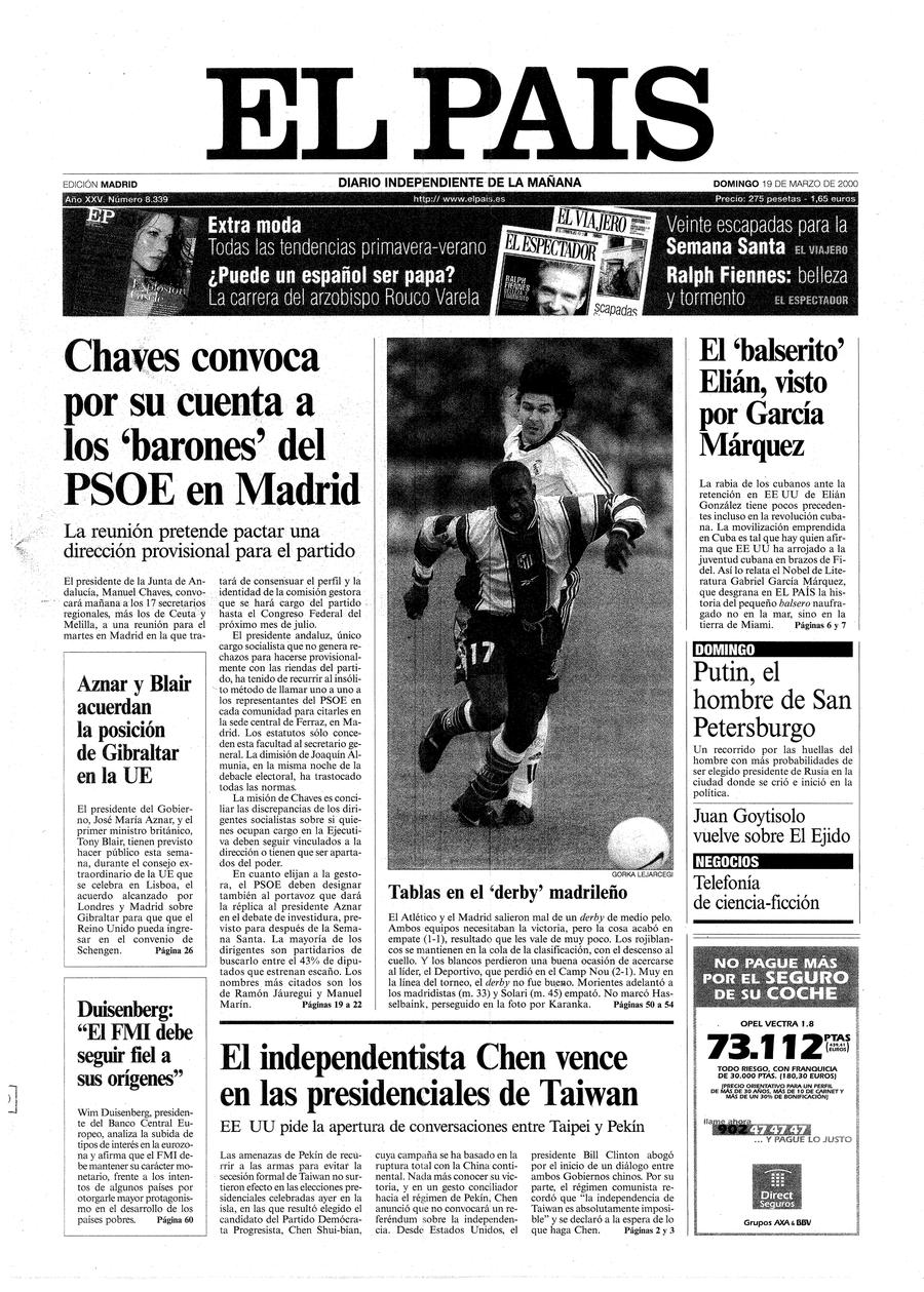 19 de Marzo de 2000