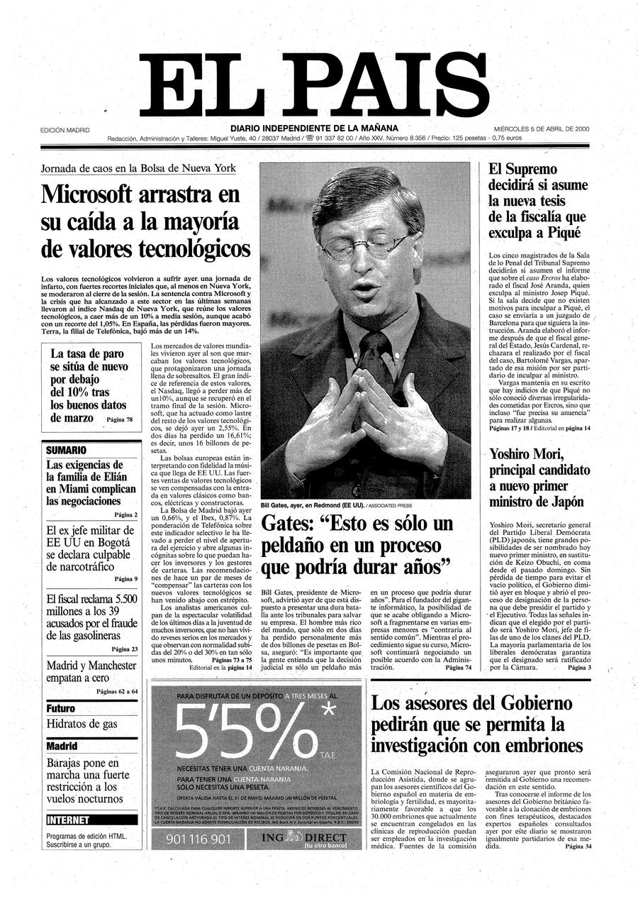 5 de Abril de 2000