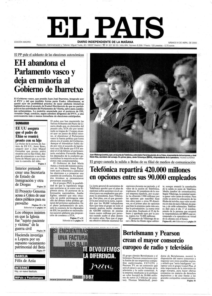8 de Abril de 2000