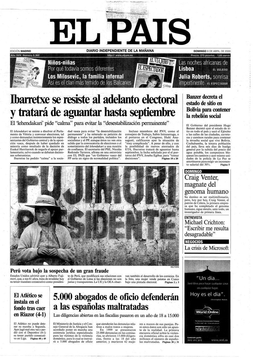 9 de Abril de 2000