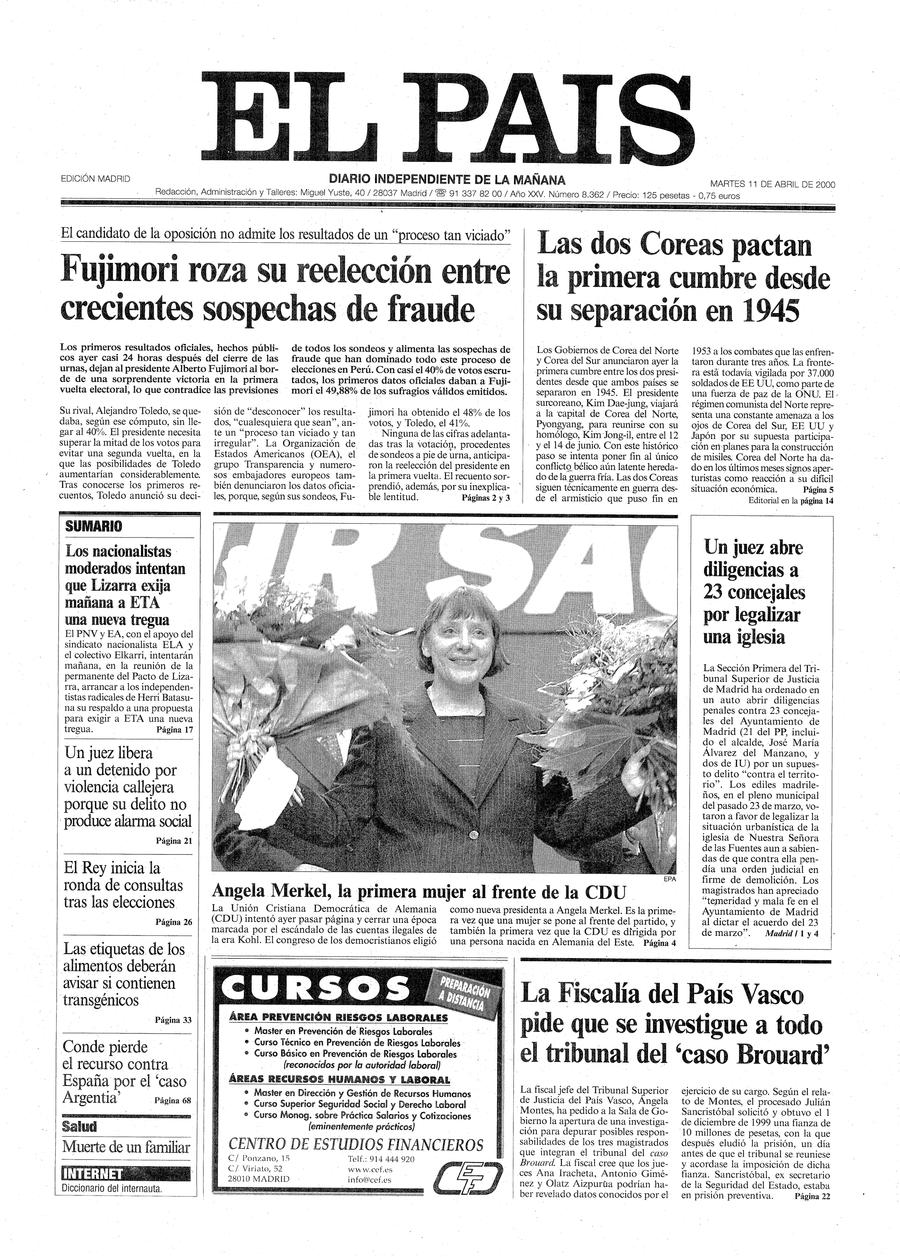 11 de Abril de 2000