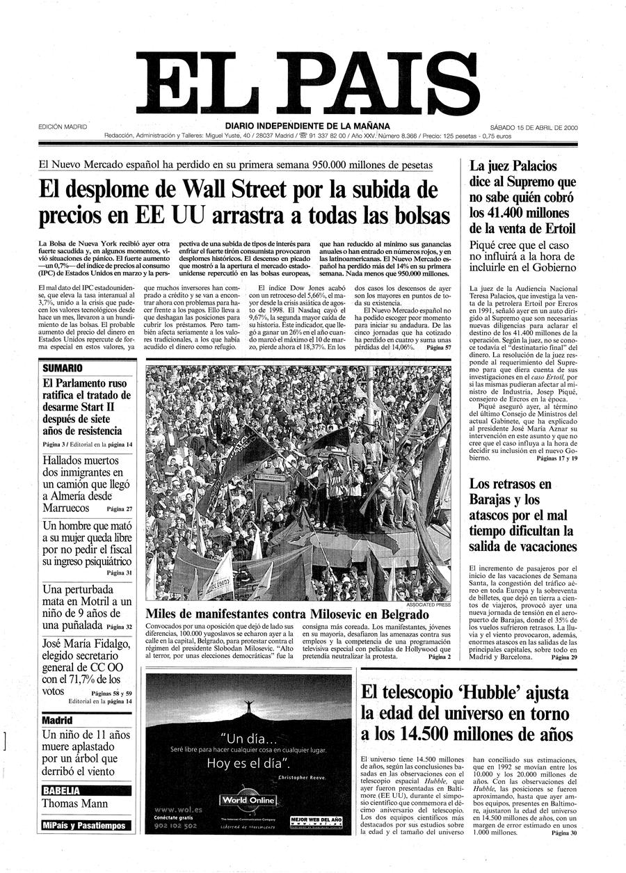 15 de Abril de 2000